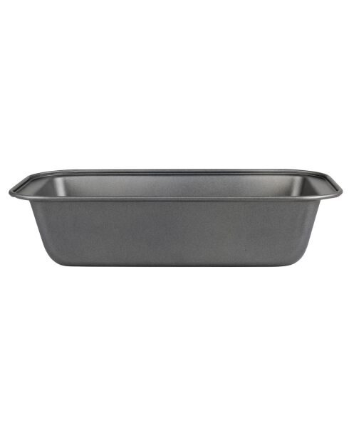 Moule à cake acier antiadhésif gris - 25.5x11x7 cm