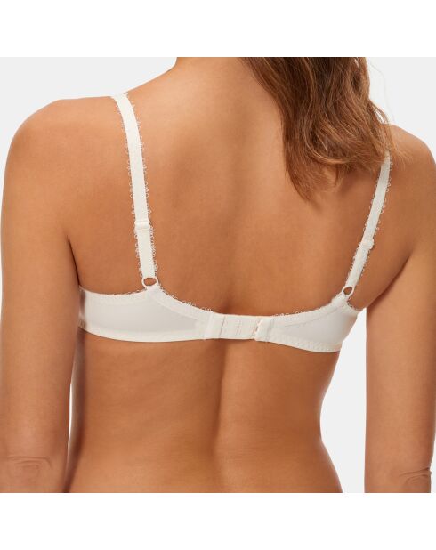 Soutien-gorge avec armatures Flower Elegance dalhia blanc