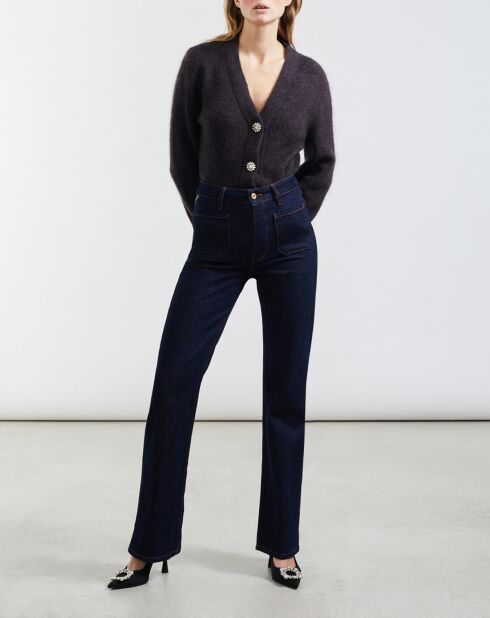 Jean Piper bleu brut