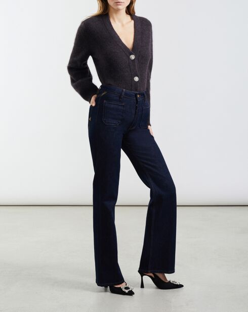 Jean Piper bleu brut