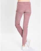 Pantalon en Velours côtelé Lulea rose