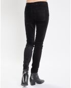 Pantalon en Velours de coton bio Slim Mavas noir