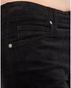 Pantalon en Velours de coton bio Slim Mavas noir