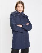 Parka courte et cintrée  Thermore bleu marine