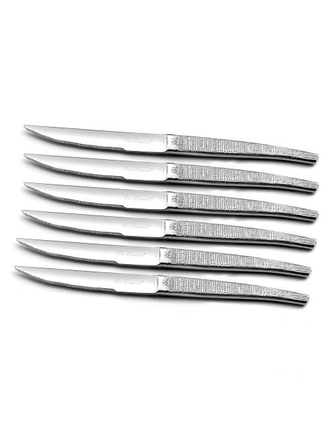 Set de cubiertos Jet Textil - 30 piezas gris