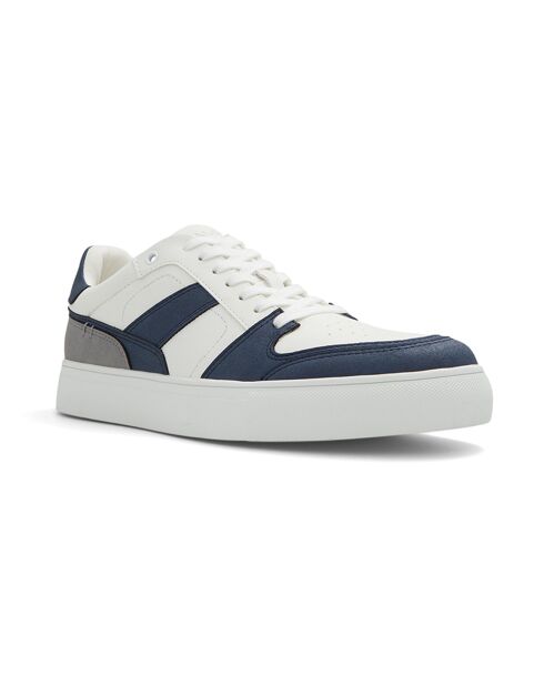 Sneakers Tim blanc/bleu marine/gris