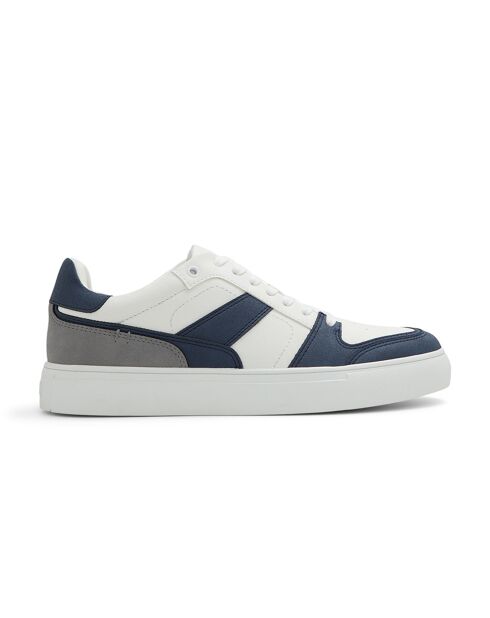 Sneakers Tim blanc/bleu marine/gris