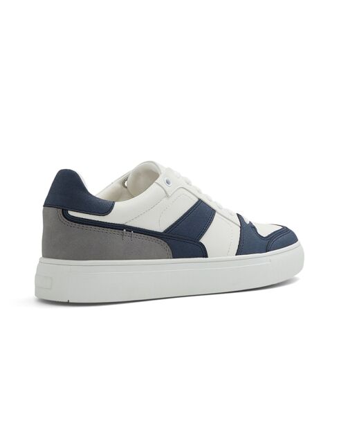 Sneakers Tim blanc/bleu marine/gris