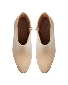 Bottines Lya beige/marron - Talon 7.6 cm