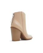Bottines Lya beige/marron - Talon 7.6 cm