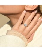 Ring Of Love and Tenderness Diamonds 0,21 kt witgoud