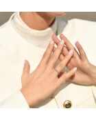 Bague A moi pour toujours Diamants 0.05 ct or blanc