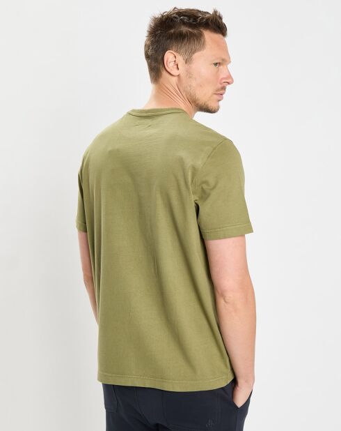 T-Shirt manches courtes Poche Relax Coton Organic kaki