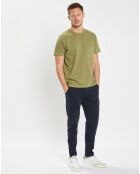 T-Shirt manches courtes Poche Relax Coton Organic kaki
