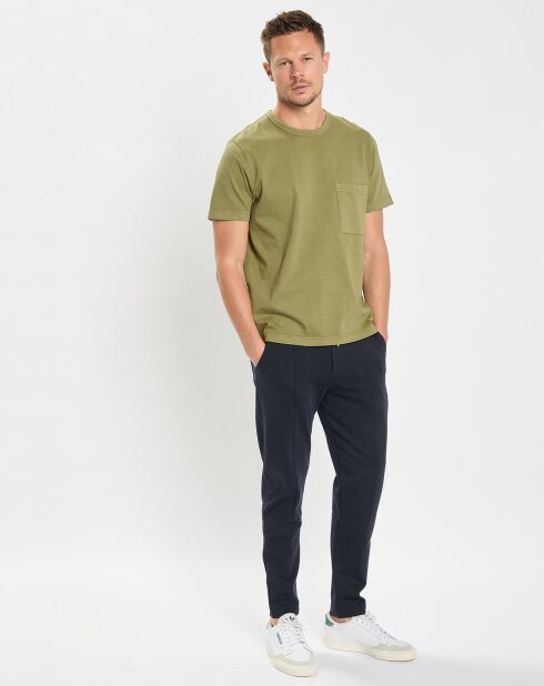 T-Shirt manches courtes Poche Relax Coton Organic kaki