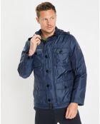 Veste en micro ripstop bleue