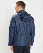 Veste en micro ripstop bleue