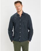 Chemise manches longues Crx Rf Poche bleu marine