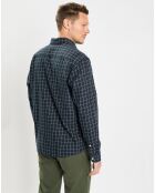 Chemise manches longues Crx Rf Poche bleu marine