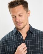 Chemise manches longues Crx Rf Poche bleu marine