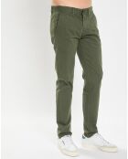 Pantalon Stig tapered kaki