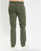 Pantalon Stig tapered kaki