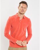 Polo ML Coton Organic Uni orange