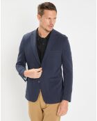 Veste en jersey regular fit bleu marine