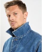 Veste en jean bleue