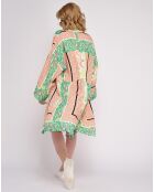 Kimono Gapou Typo grün