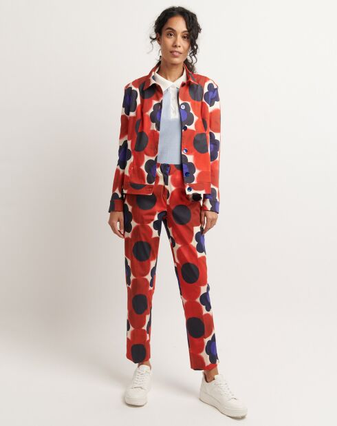 Patou Twiggy rode broek