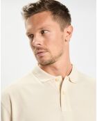 Polo piqué relax beige