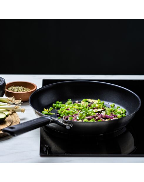 Casserole Classic acier inoxydable induction argentée - D.18 cm