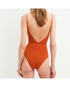 Maillot de bain 1 Pièce Bohemian camel