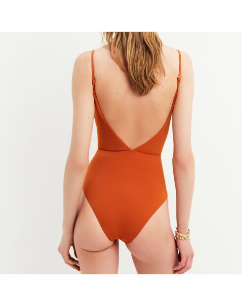Maillot de bain 1 Pièce Bohemian camel
