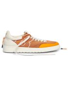 Sneakers Léo orange/blanc