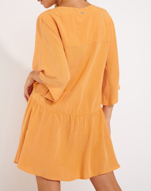 Vestido Agathe naranja