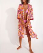 Keiko mehrfarbiger Kimono