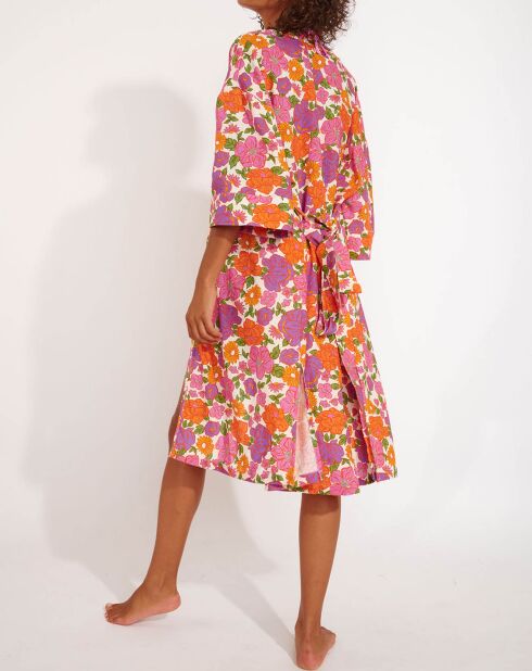 Keiko mehrfarbiger Kimono