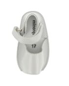 Zapatillas de piel gris