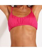 Wino fuchsiafarbener BH