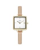 Montre Femme Mini Square beige