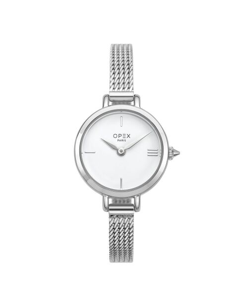 Montre Femme Mini Rotonde argentée