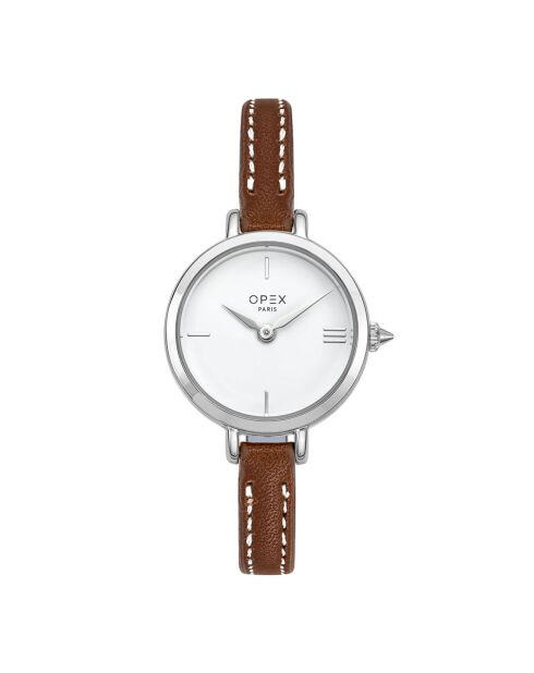 Montre Femme Mini Rotonde marron