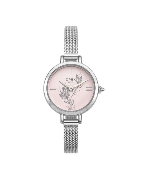 Montre Femme Mini Rotonde argentée