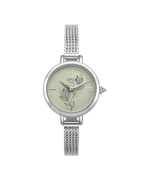 Montre Femme Mini Rotonde argentée