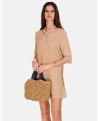Robe Astride marron