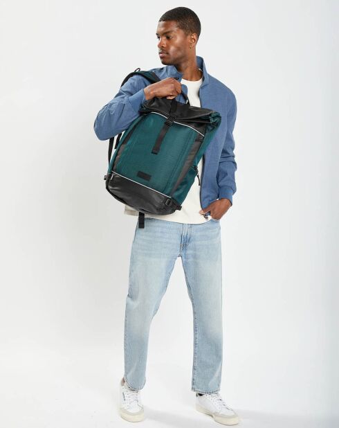 Sac à dos Tecum Roll Cnnct pétrole - 47,5x29x13 cm
