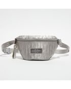 Banane Springer pleats silver - 16.5x23x8.5 cm