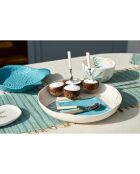 12 Cuillères dessert Lucie blanches